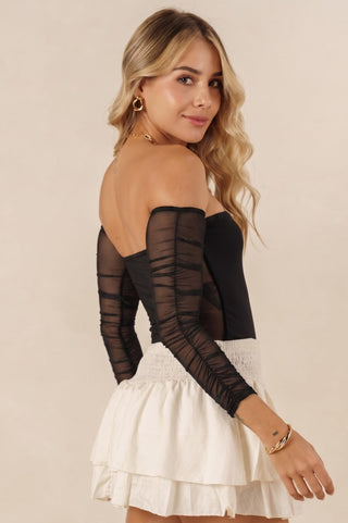 Body Strapless de Malla - Fer