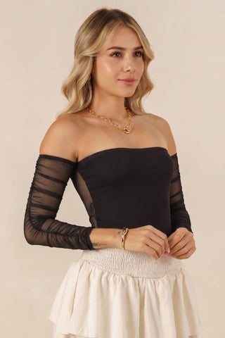 Body Strapless de Malla - Fer