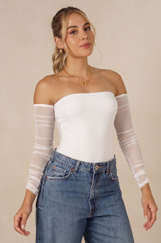 Body Strapless de Malla - Fer