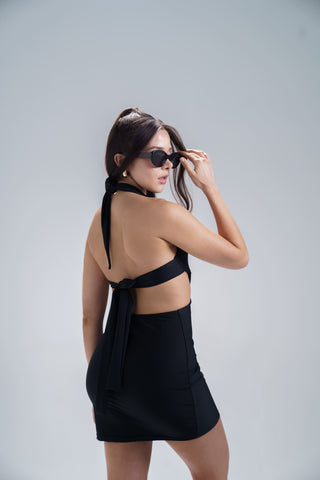 Vestido Laurent - Negro