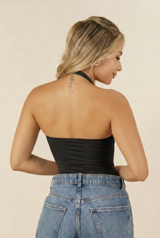 Body Básico negro para mujer- Zoe