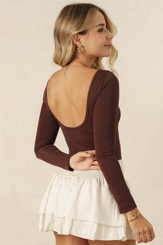 Body Manga Larga - Nina