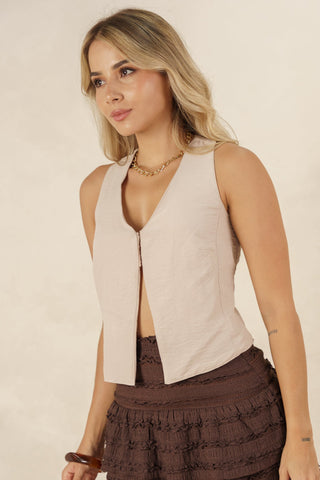 Chaleco de Broches - Tamy