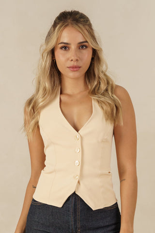 Chaleco de Botones - Kara