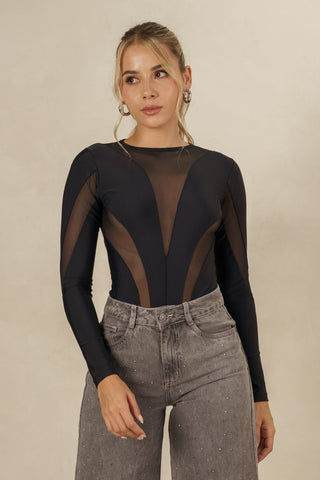 Body con Transparencias - Macca
