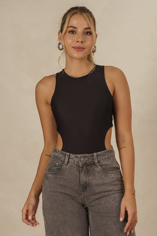 Body con Aberturas Laterales - Noa