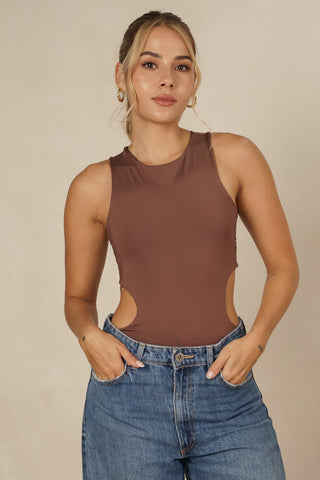 Body con Aberturas Laterales - Noa