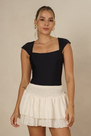 Body de Mangas Cortas - Bela