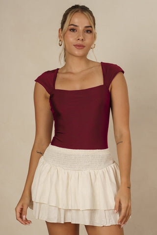 Body de Mangas Cortas - Bela